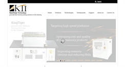 Desktop Screenshot of kingtigertech.com