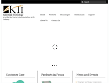 Tablet Screenshot of kingtigertech.com
